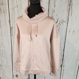 Apana Sweatshirt Super Soft Heathered Pink S